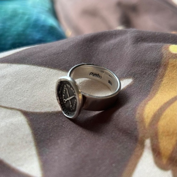 Pyrrha “We Part To Meet Again” Talisman Ring - Picture 2 of 3